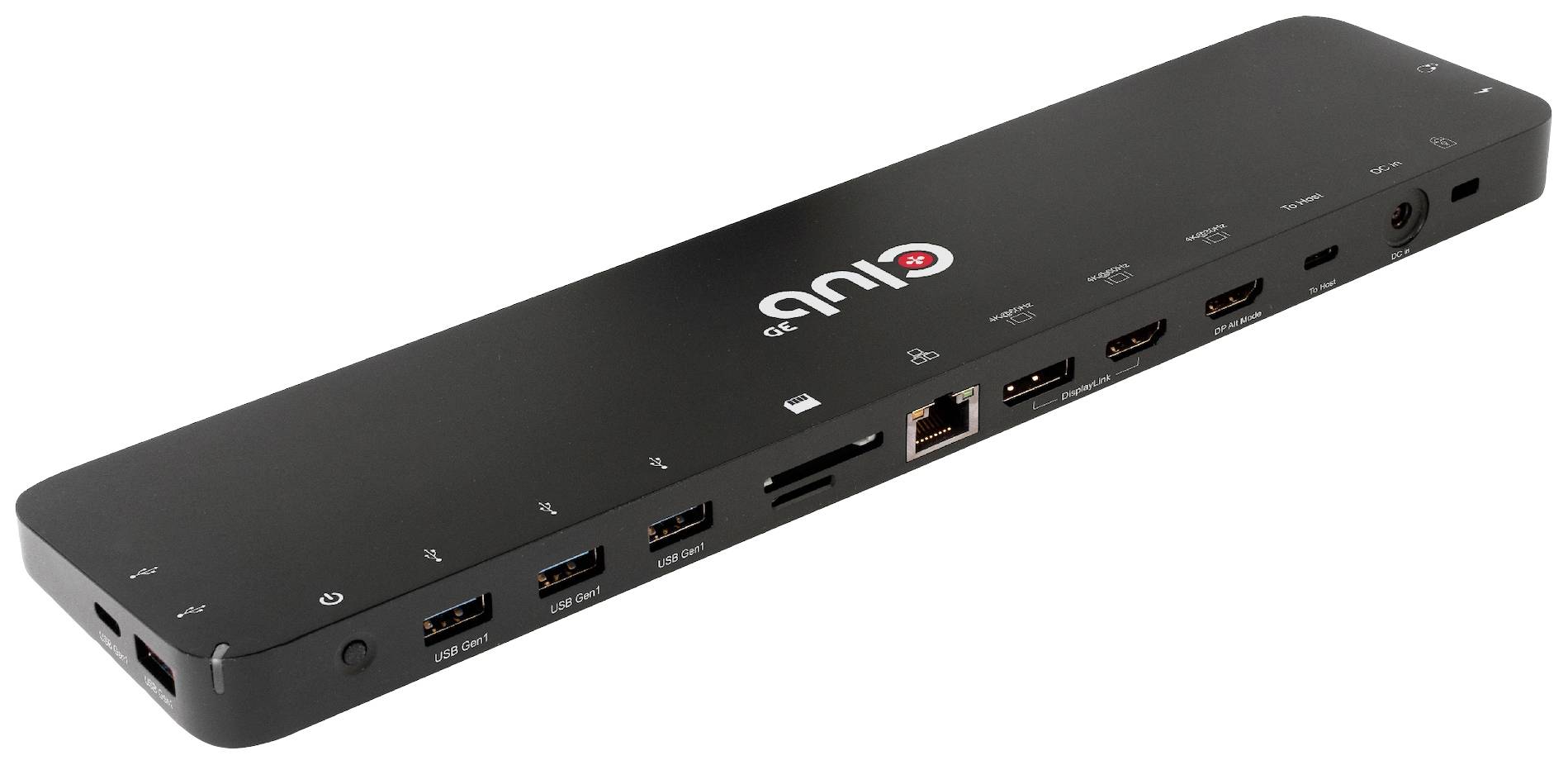 Club3D USB-C® Dockingstation 4K ChargingDock USB-C Passend für Marke Dockingstations: Club 3D integrierter Kartenleser, USB-C®