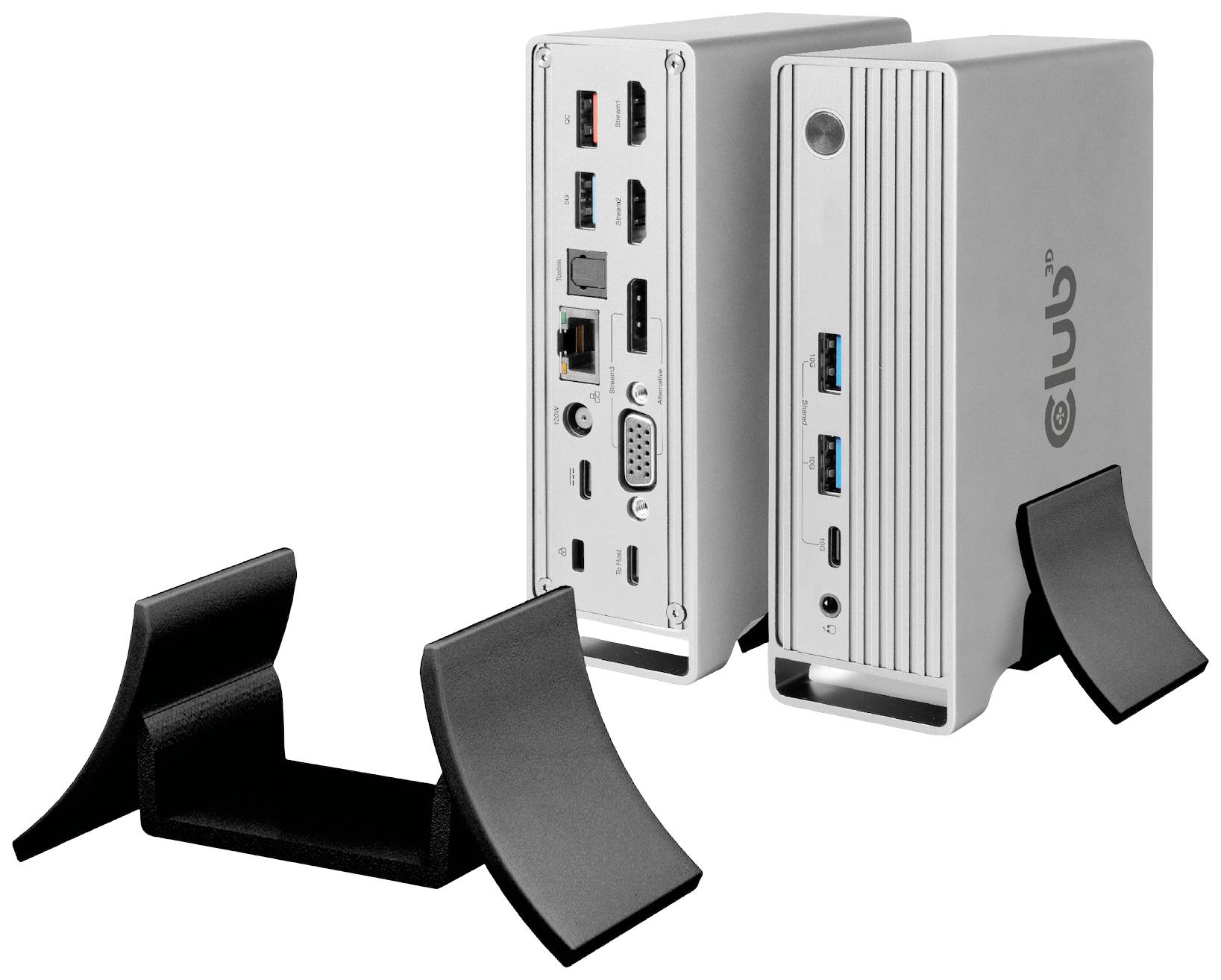 Club3D USB-C® Dockingstation 4K ChargingDock USB-C Passend für Marke Dockingstations: Club 3D USB-C® Power Delivery