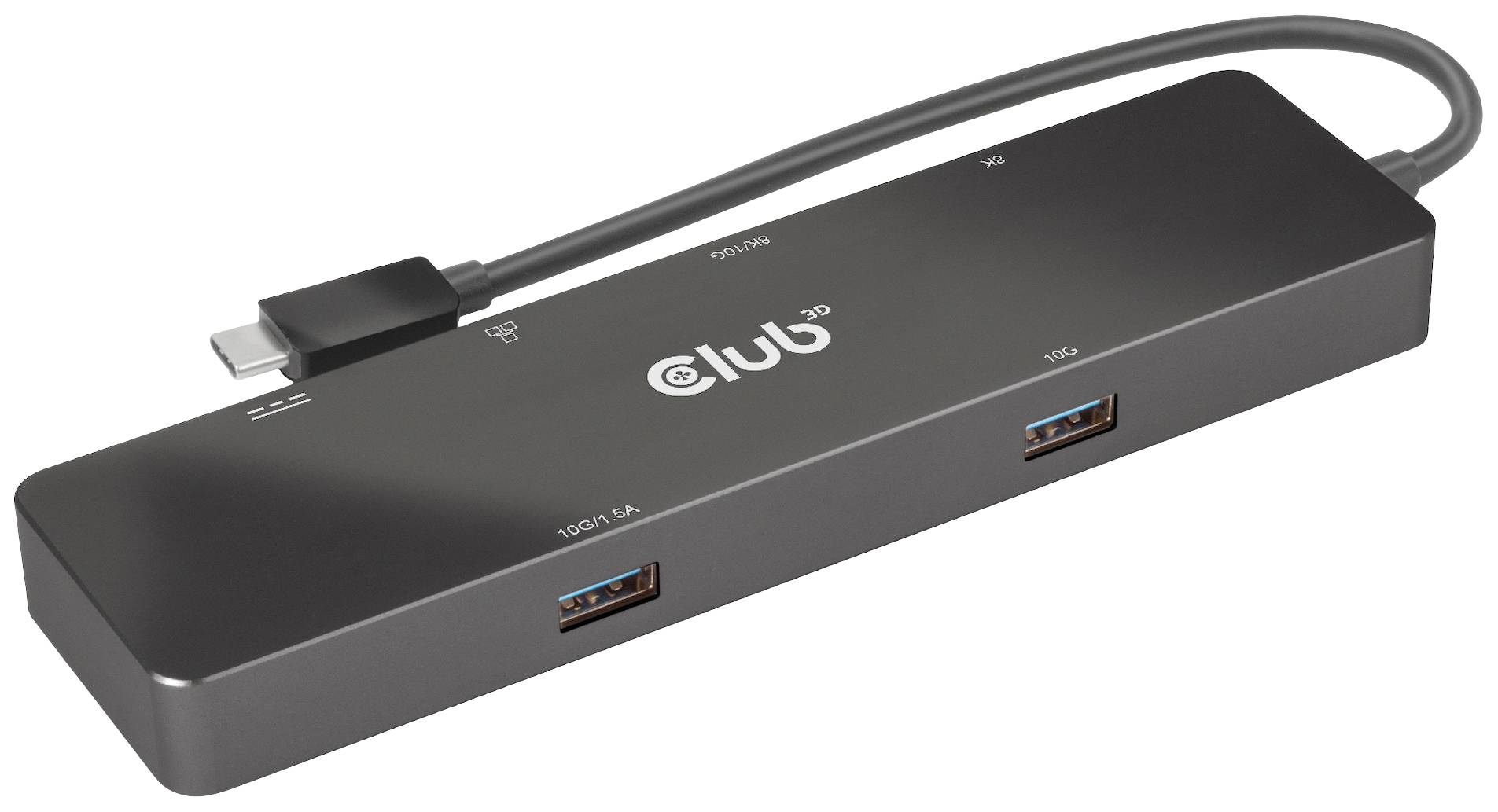 Club3D USB-C® Dockingstation USB-C Dock Passend für Marke Dockingstations: Club 3D USB-C® Power Delivery