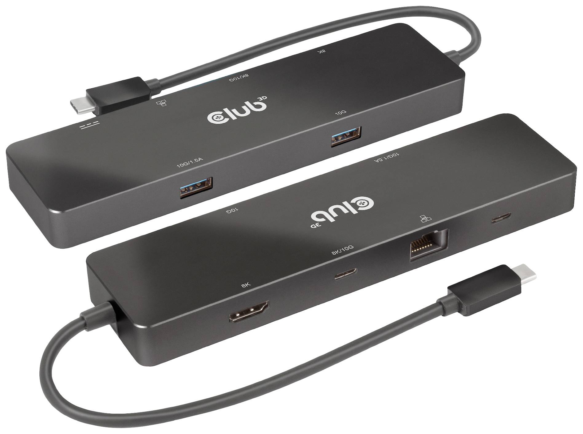 Club3D USB-C® Dockingstation USB-C Dock Passend für Marke Dockingstations: Club 3D USB-C® Power Delivery