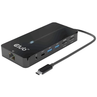 Club3D USB-C® Dockingstation USB-7-in1-HUB USB-C Passend für Marke Dockingstations: Club 3D Club3D USB-C® Dockingstation USB-7-in1-HUB USB-C Passend für Marke Dockingstations: Club 3D