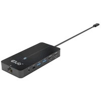 Club3D USB-C® Dockingstation USB-7-in1-HUB USB-C Passend für Marke Dockingstations: Club 3D Club3D USB-C® Dockingstation USB-7-in1-HUB USB-C Passend für Marke Dockingstations: Club 3D