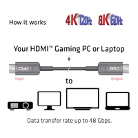 Club3D HDMI Anschlusskabel HDMI-A Stecker 20.00m Schwarz CAC-1379 HDMI-Kabel Club3D HDMI Anschlusskabel HDMI-A Stecker 20.00m Schwarz CAC-1379 HDMI-Kabel