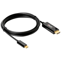 Club3D HDMI / USB-C® Anschlusskabel HDMI-A Stecker, USB-C® Stecker 1.80m Schwarz CAC-1334 HDMI-Kabel Club3D HDMI / USB-C® Anschlusskabel HDMI-A Stecker, USB-C® Stecker 1.80m Schwarz CAC-1334 HDMI-Kabel