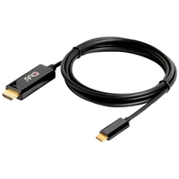 Club3D HDMI / USB-C® Anschlusskabel HDMI-A Stecker, USB-C® Stecker 1.80m Schwarz CAC-1334 HDMI-Kabel Club3D HDMI / USB-C® Anschlusskabel HDMI-A Stecker, USB-C® Stecker 1.80m Schwarz CAC-1334 HDMI-Kabel