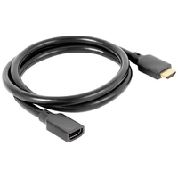 Club3D HDMI Anschlusskabel HDMI-A Stecker, HDMI-A Buchse 1.00m Schwarz CAC-1322 HDMI-Kabel Club3D HDMI Anschlusskabel HDMI-A Stecker, HDMI-A Buchse 1.00m Schwarz CAC-1322 HDMI-Kabel