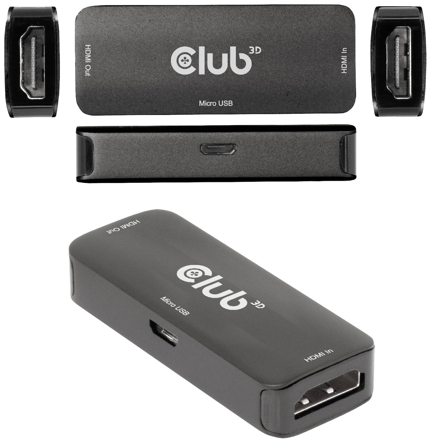 Club3D CAC-1307 HDMI®, Micro USB Repeater