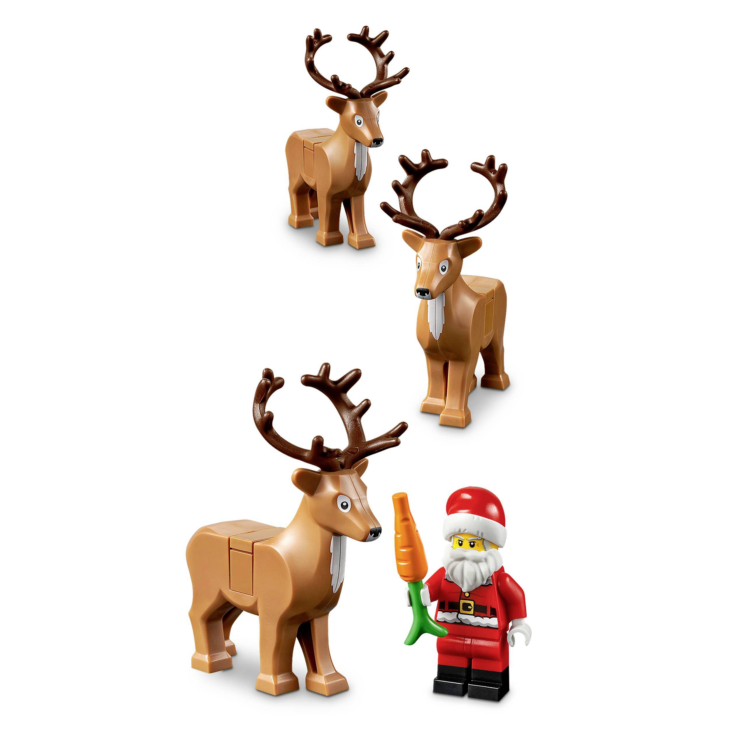 LEGO® ICONS™ 40499 Schlitten des Weihnachtsmanns