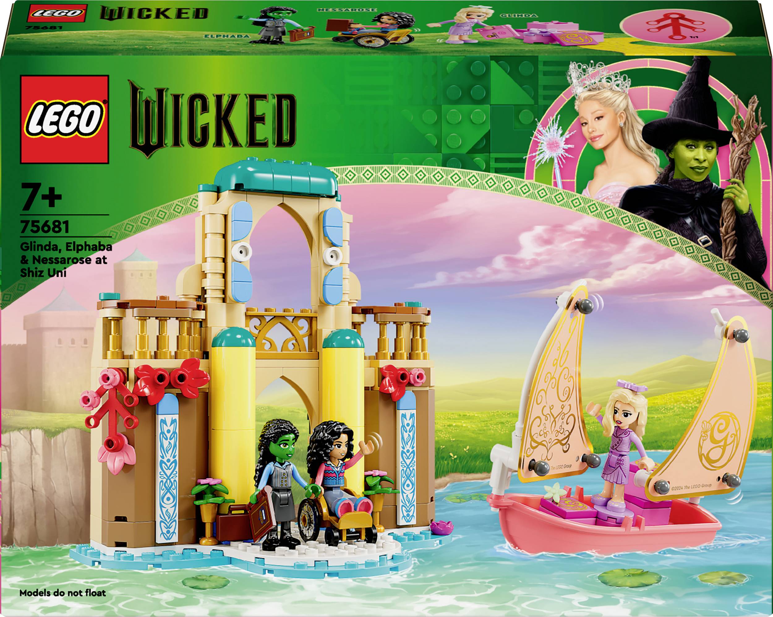 75681 LEGO® Wicked Glinda, Elphaba und Nessarose an der Universität Shiz