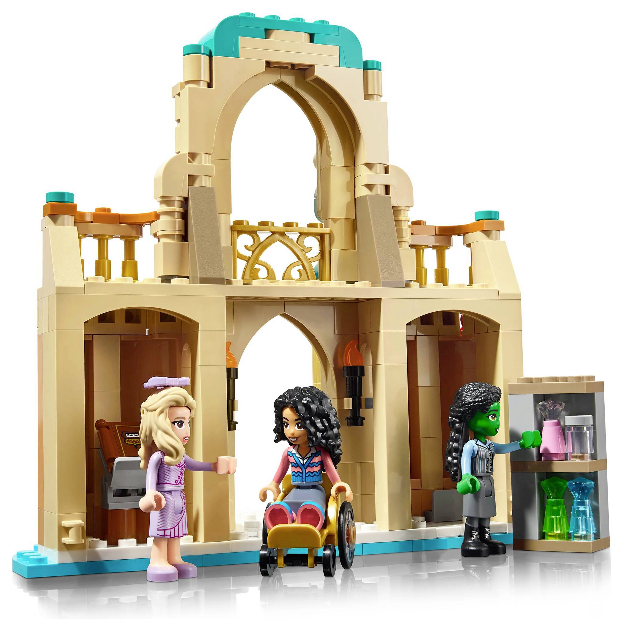 75681 LEGO® Wicked Glinda, Elphaba und Nessarose an der Universität Shiz