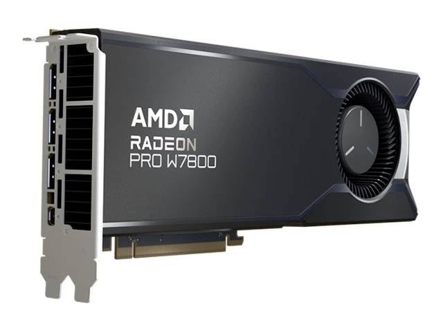 AMD Grafikkarte Radeon Pro W7800 32GB GDDR6-RAM PCIe x16 Mini DisplayPort, DisplayPort 2.1 Vulkan