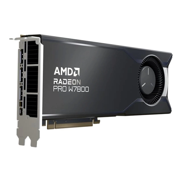 AMD Grafikkarte Radeon Pro W7800 32GB GDDR6-RAM PCIe x16 Mini DisplayPort, DisplayPort 2.1 Vulkan AMD Grafikkarte Radeon Pro W7800 32GB GDDR6-RAM PCIe x16 Mini DisplayPort, DisplayPort 2.1 Vulkan