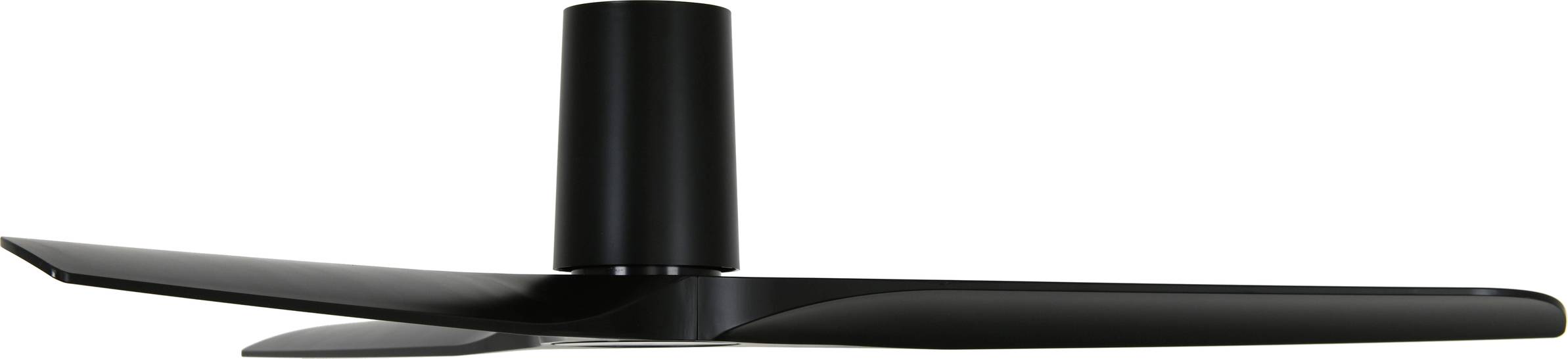 Lucci AIR Londo Deckenventilator 35W (Ø x H) 132cm x 24cm Schwarz mit Fernbedienung