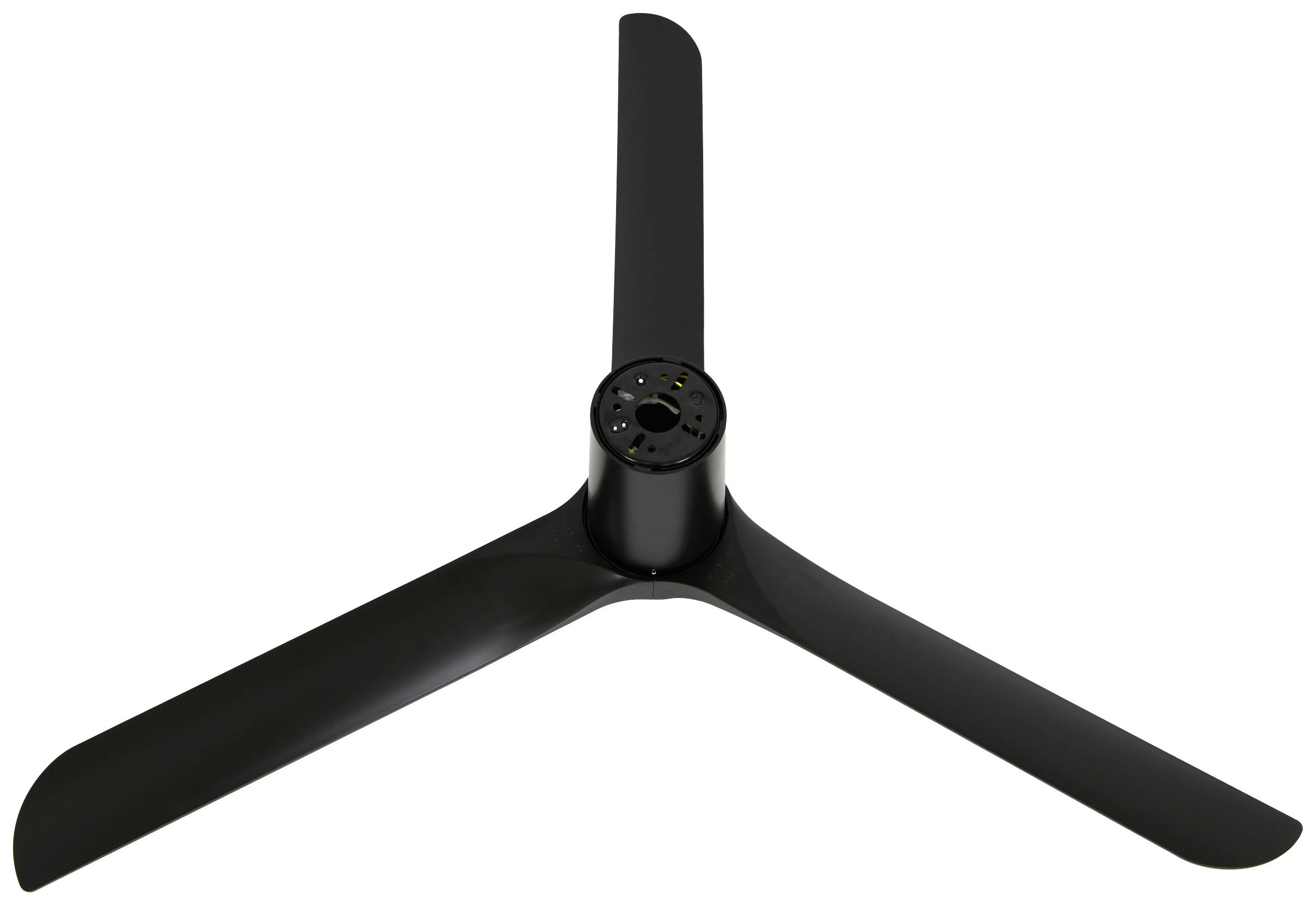 Lucci AIR Londo Deckenventilator 35W (Ø x H) 132cm x 24cm Schwarz mit Fernbedienung