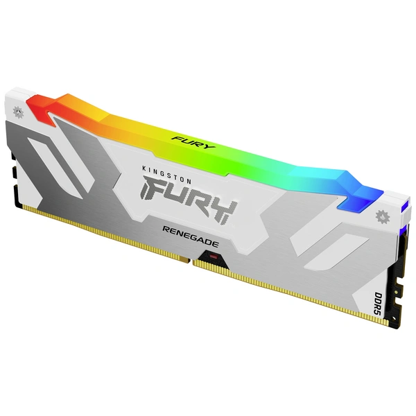 Kingston CL38 FURY Renegade RGB XMP PC-Arbeitsspeicher Modul DDR5 16GB 1 x 16GB Non-ECC 288pin DIMM CL38 KF576C38RWA-16 Kingston CL38 FURY Renegade RGB XMP PC-Arbeitsspeicher Modul DDR5 16GB 1 x 16GB Non-ECC 288pin DIMM CL38 KF576C38RWA-16