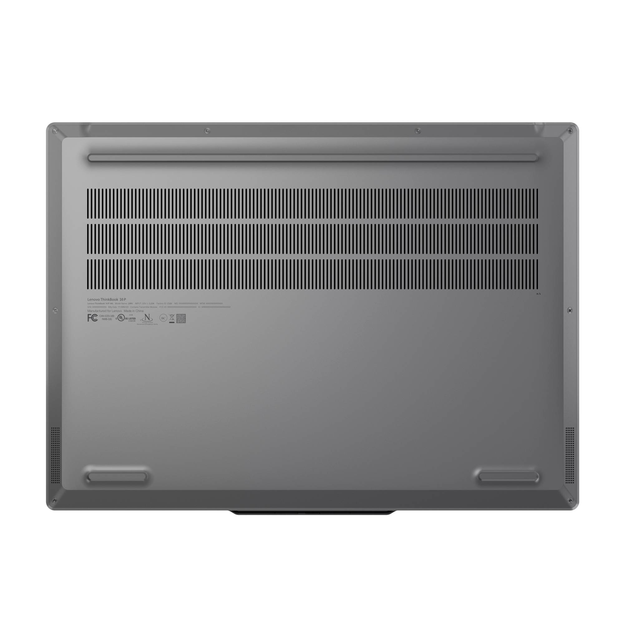 Lenovo Notebook ThinkBook 16p G5 IRX 40.6 cm (16 Zoll) WQXGA Intel® Core™ i7 i7-14650HX 32 GB RAM 1 TB SSD Deutsch, QWERTZ Grau 21N5001AGE