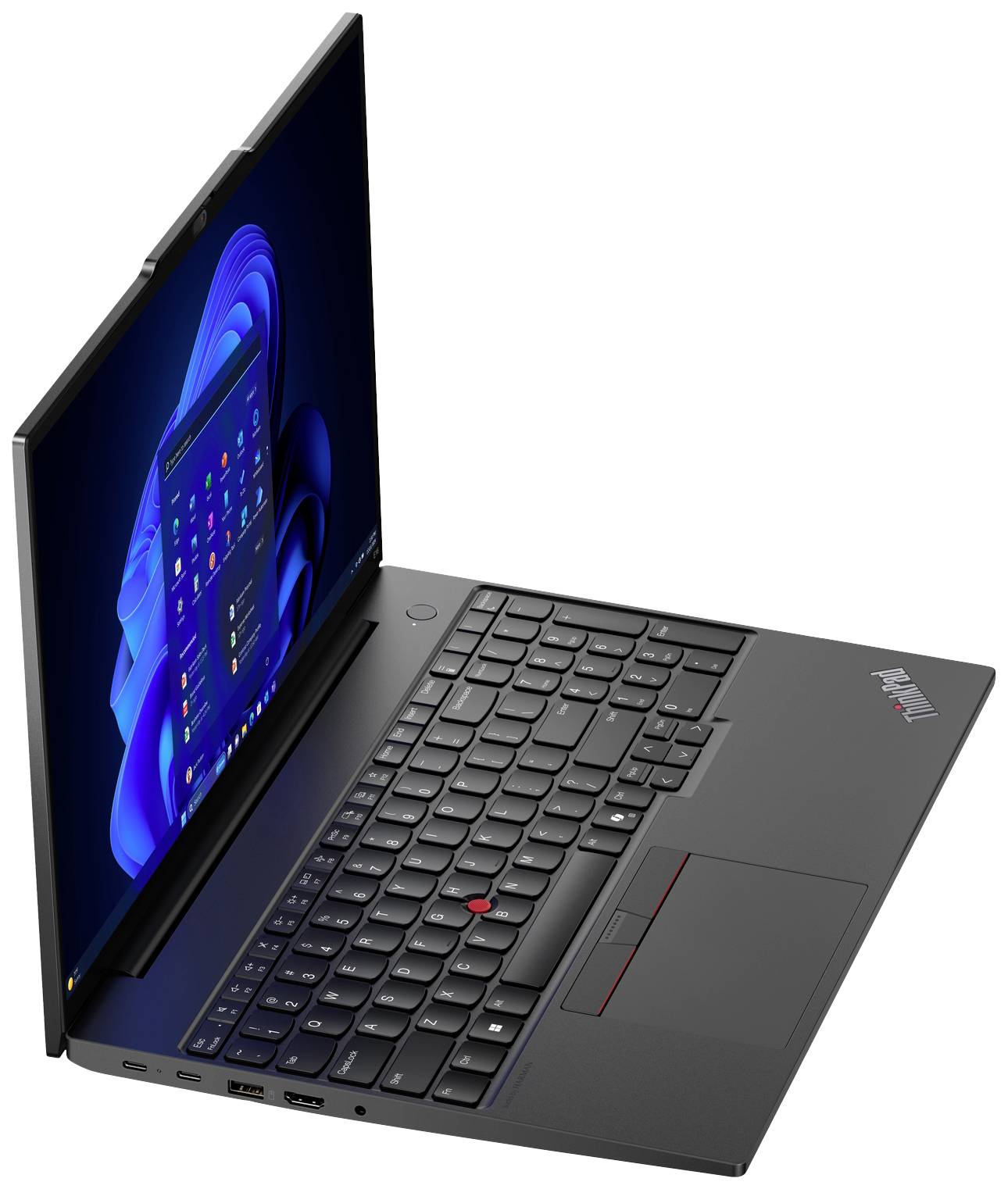 Lenovo Notebook ThinkPad E16 40.6cm (16 Zoll) WUXGA AMD Ryzen 7 7735HS 32GB RAM 1TB SSD Deutsch, QWERTZ AMD Radeon 680M Win 11