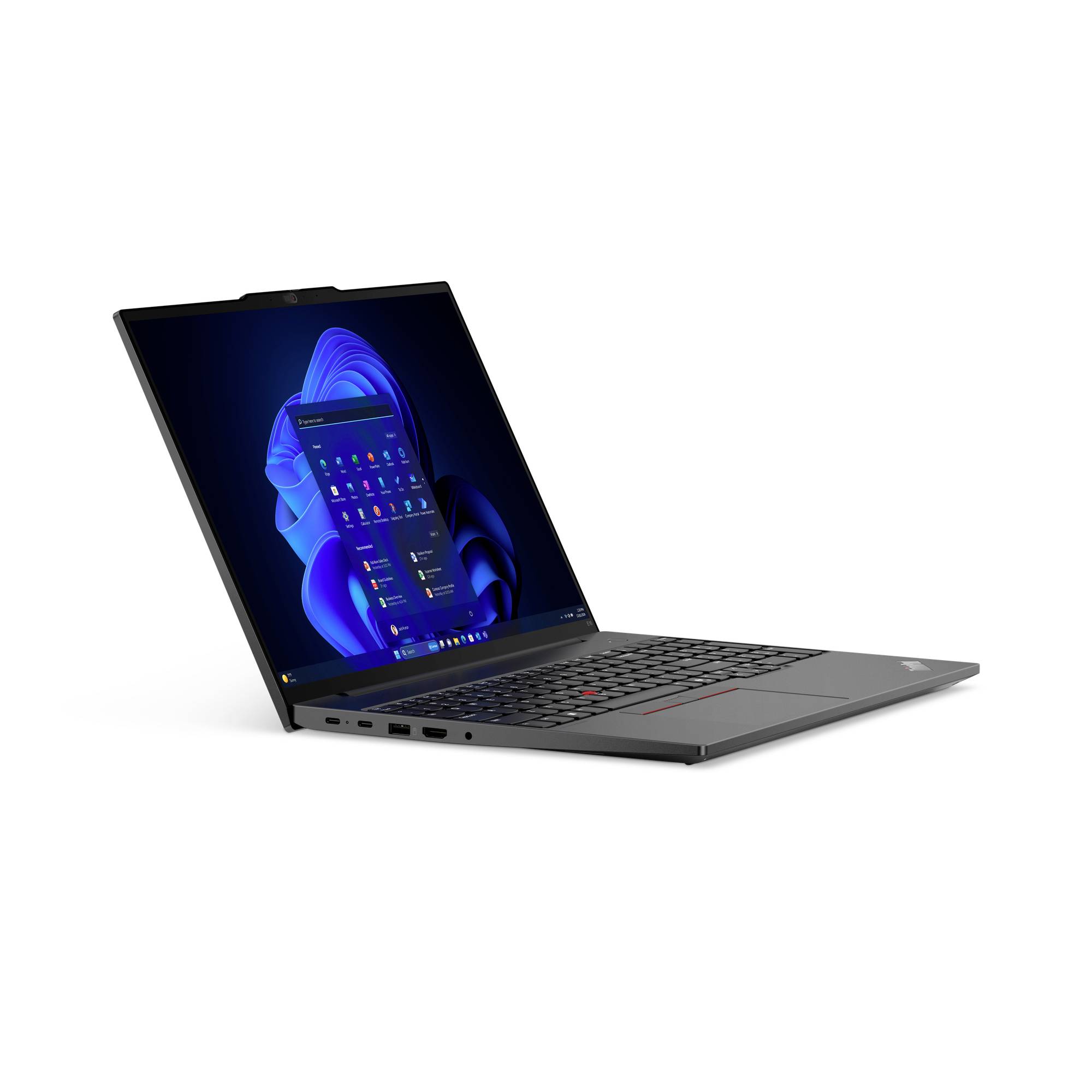 Lenovo Notebook ThinkPad E16 40.6cm (16 Zoll) WUXGA AMD Ryzen 7 7735HS 32GB RAM 1TB SSD Deutsch, QWERTZ AMD Radeon 680M Win 11