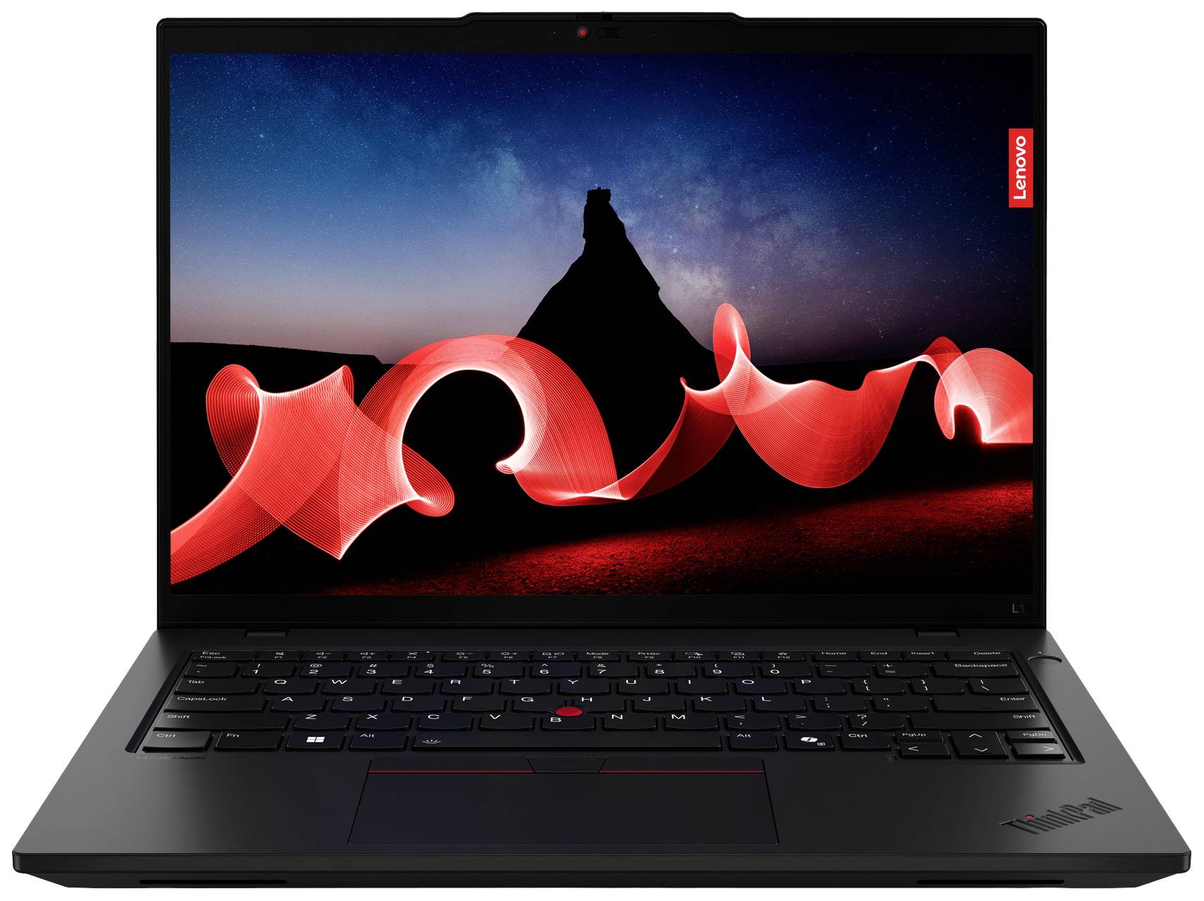 Lenovo Notebook ThinkPad L14 35.6cm (14 Zoll) WUXGA Intel® Core™ Ultra 7 155U 16GB RAM 512GB SSD Deutsch, QWERTZ Schwarz 21L1003