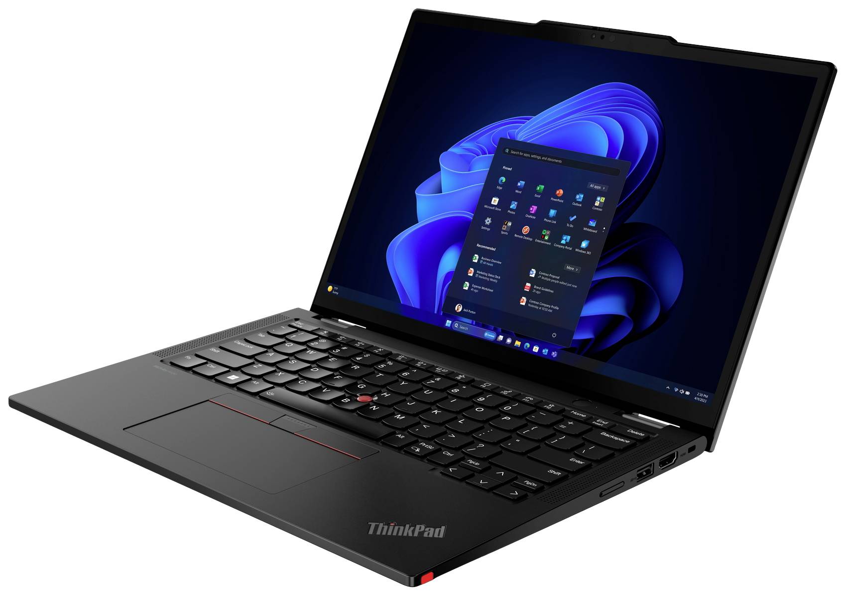 Lenovo ThinkPad X13 2-in-1 Gen 5 21LW - Flip-Design - Intel Core Ultra 5 125U / 1.3 GHz - Evo - Win 11 Pro - Intel Graph