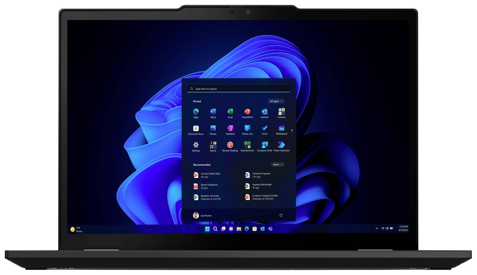 Lenovo ThinkPad X13 2-in-1 Gen 5 21LW - Flip-Design - Intel Core Ultra 7 155U / 1.7 GHz - Evo - Win 11 Pro - Intel Graph