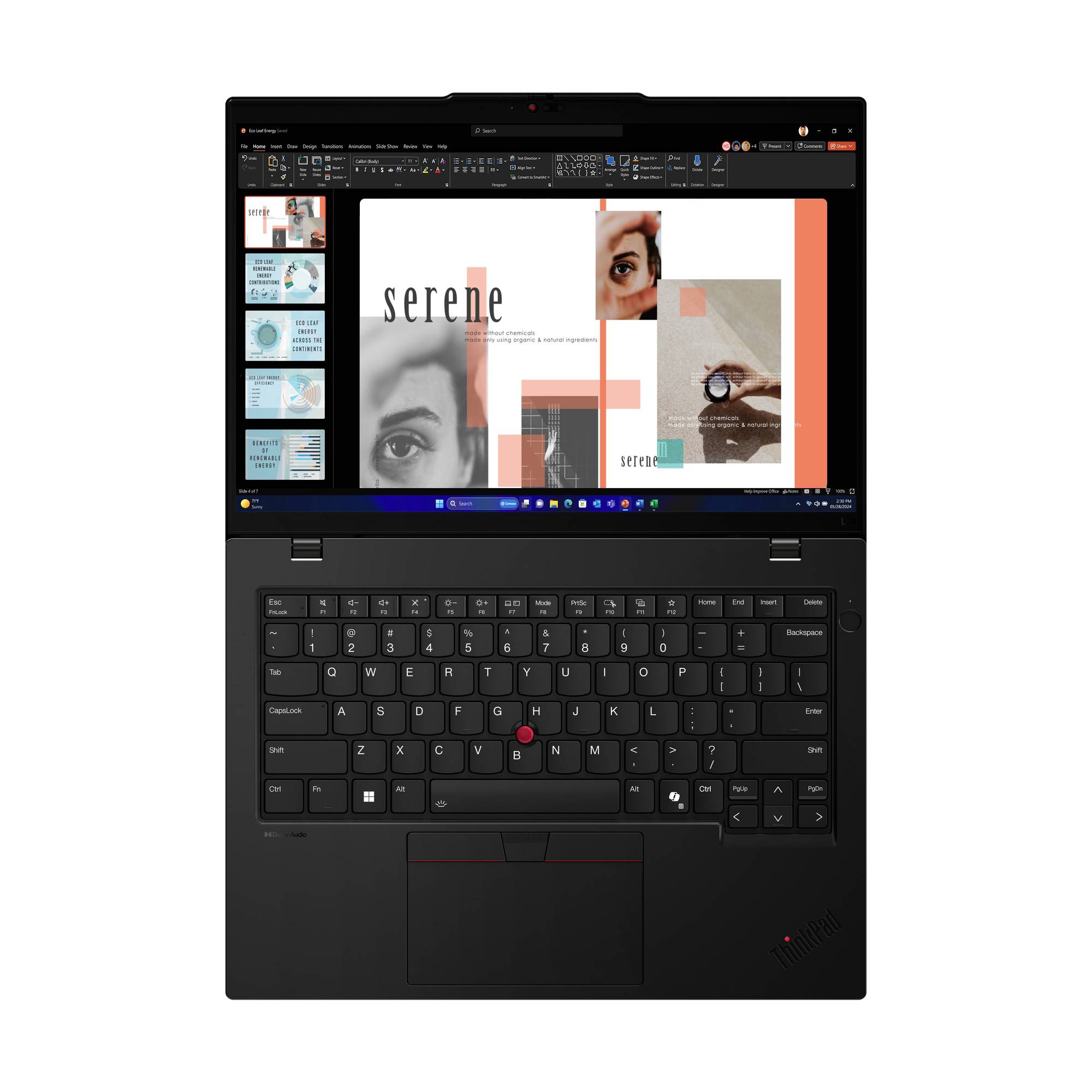 Lenovo Notebook ThinkPad L14 Gen 5 (AMD) 35.6 cm (14 Zoll) WUXGA AMD Ryzen 5 Pro 7535U 16 GB RAM 512 GB SSD Deutsch, QWERTZ Schwarz 21L5001SG