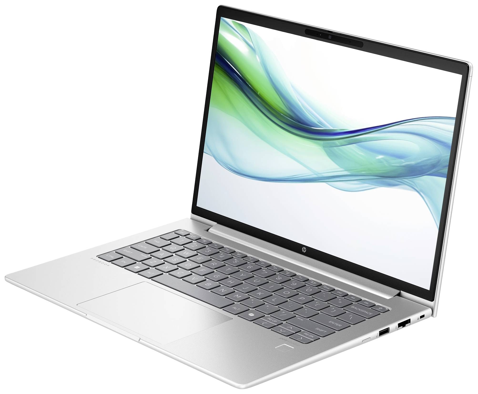 HP Notebook 35.6 cm (14 Zoll) Full-HD+ AMD Ryzen 5 7535U 8 GB RAM 256 GB SSD Deutsch, QWERTZ Radeon 660M Silber 9C0B6EA#ABD