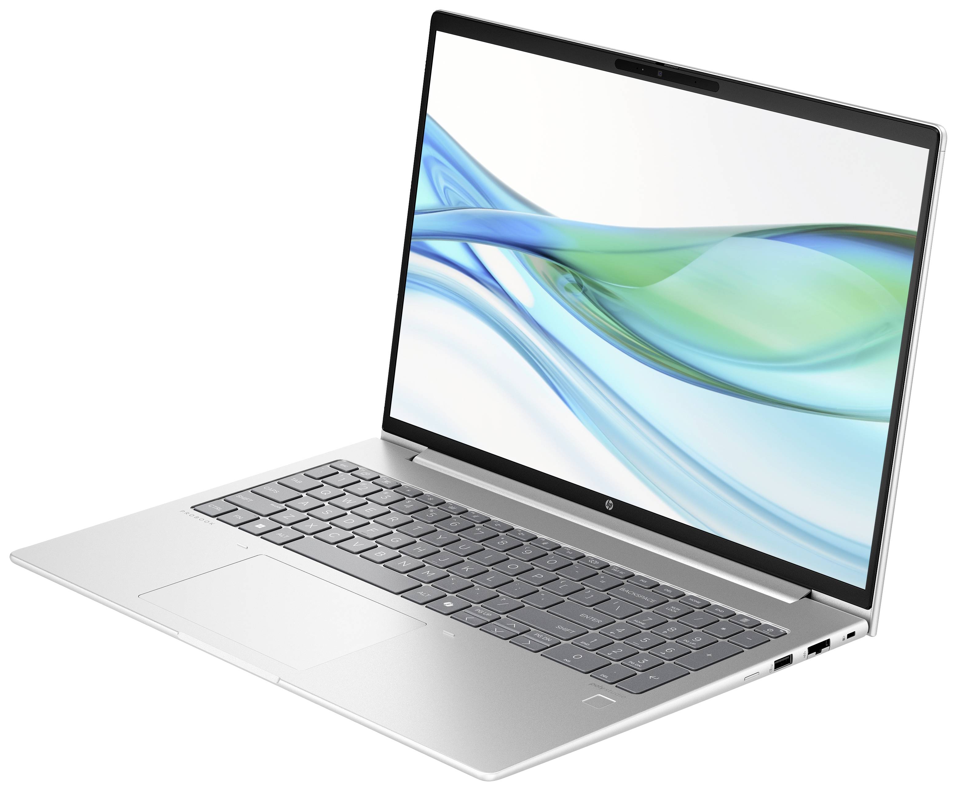 HP Notebook 40.6cm (16 Zoll) Full-HD+ AMD Ryzen 5 7535U 16GB RAM 512GB SSD Deutsch, QWERTZ AMD Radeon Win 11 Pro Silber