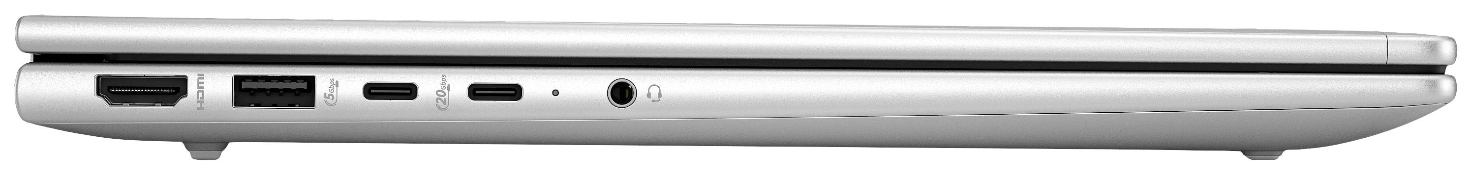 HP Notebook 35.6cm (14 Zoll) Full-HD+ Intel® Core™ Ultra 7 155U 16GB RAM 512GB SSD Deutsch, QWERTZ Intel Graphics Silber 9C0C2EA#