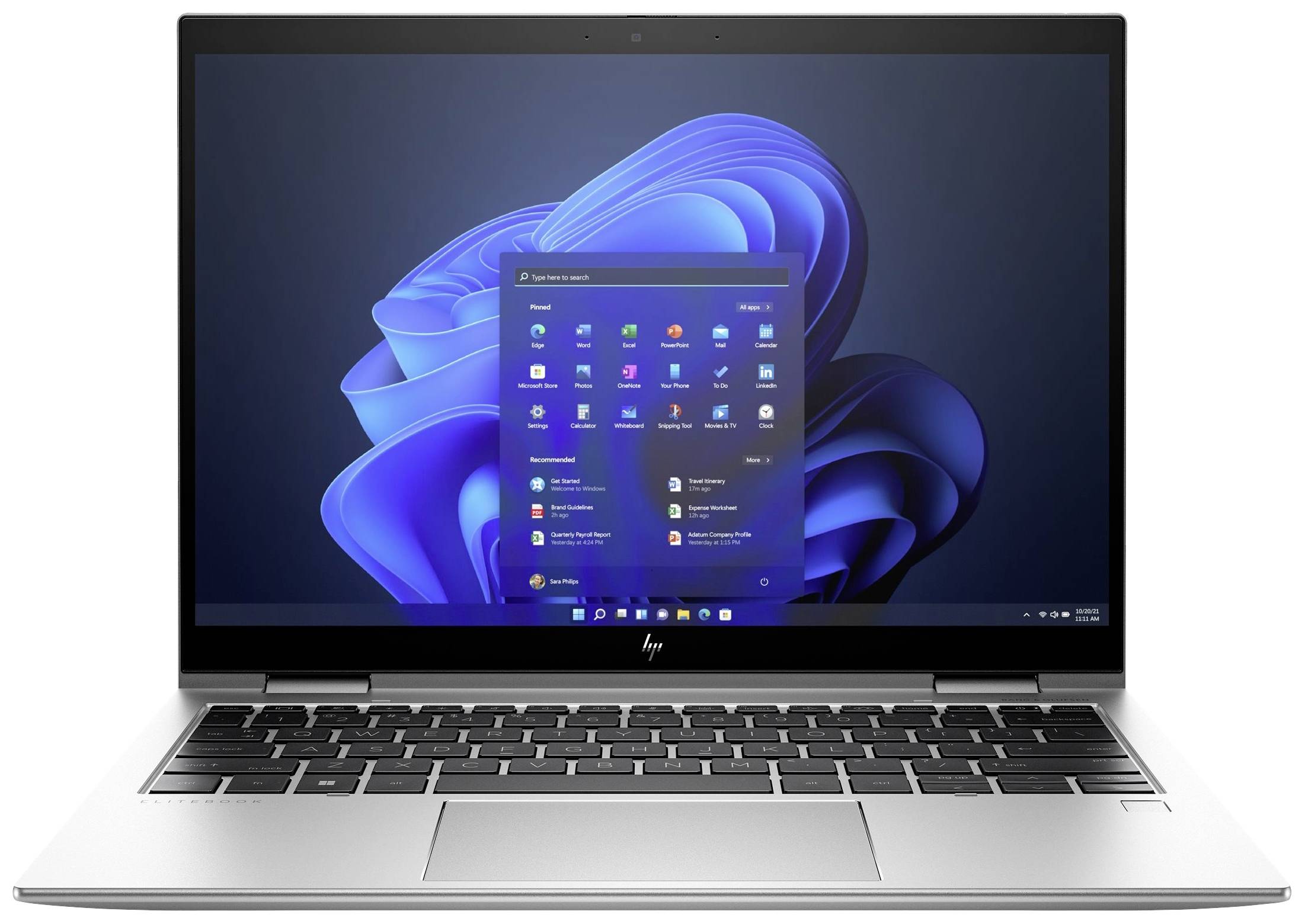 HP Notebook 33.8 cm (13.3 Zoll) Full-HD+ Intel® Core™ Ultra 5 125U 16 GB RAM 512 GB SSD Deutsch, QWERTZ Intel Graphics Silber A26Q5EA#ABD