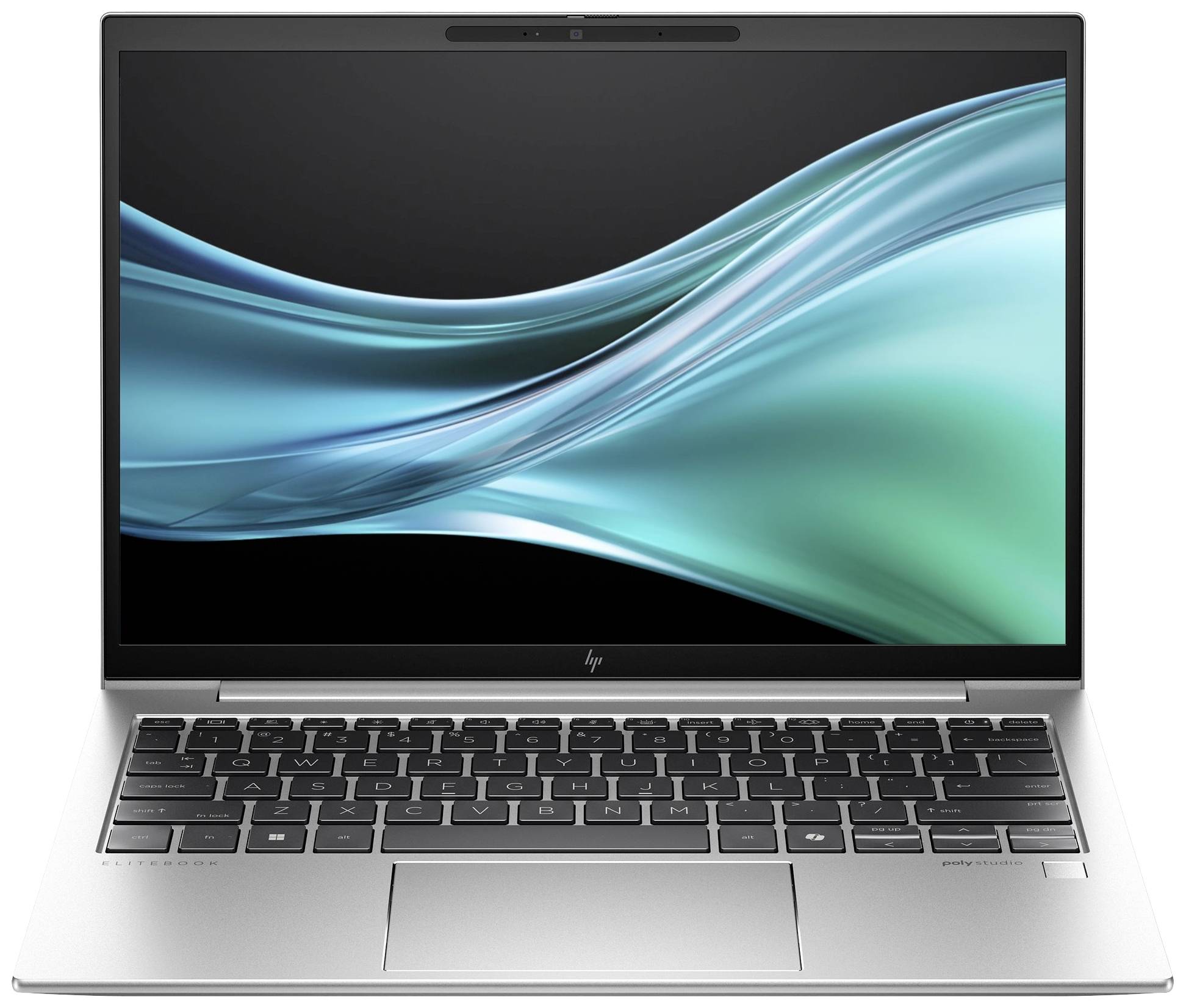 HP Notebook 33.8 cm (13.3 Zoll) Full-HD+ Intel® Core™ Ultra 7 155U 16 GB RAM 512 GB SSD Deutsch, QWERTZ Intel Graphics Silber A26Q7EA#ABD
