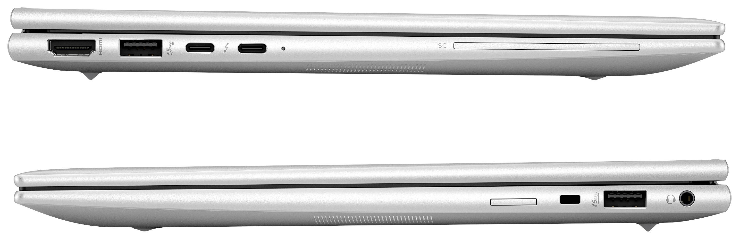 HP Notebook 33.8cm (13.3 Zoll) Full-HD+ Intel® Core™ Ultra 7 155U 16GB RAM 512GB SSD Deutsch, QWERTZ Intel Graphics Silber A26Q7E