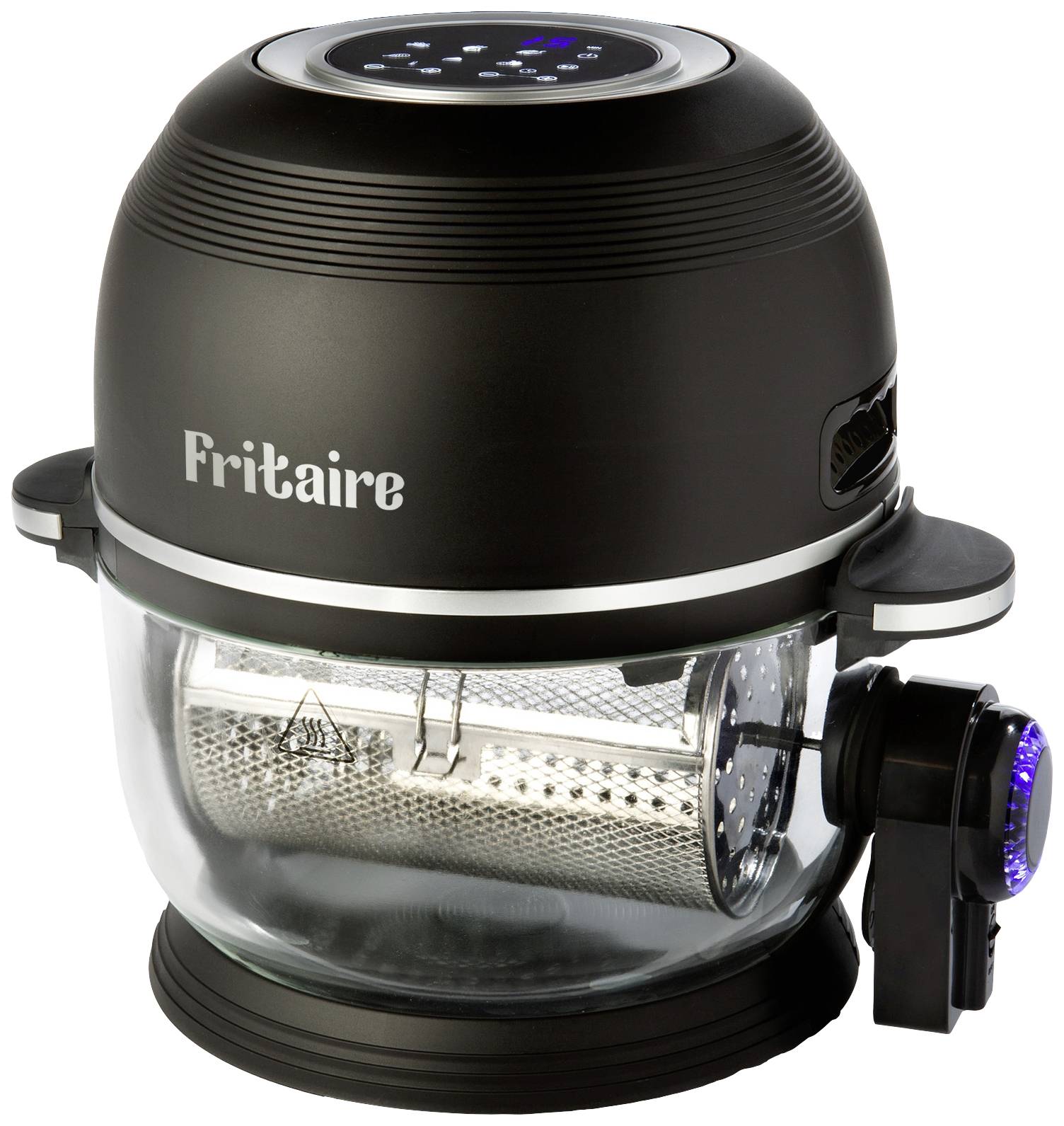 Fritaire 11533 Heißluft-Fritteuse BPA-frei Schwarz