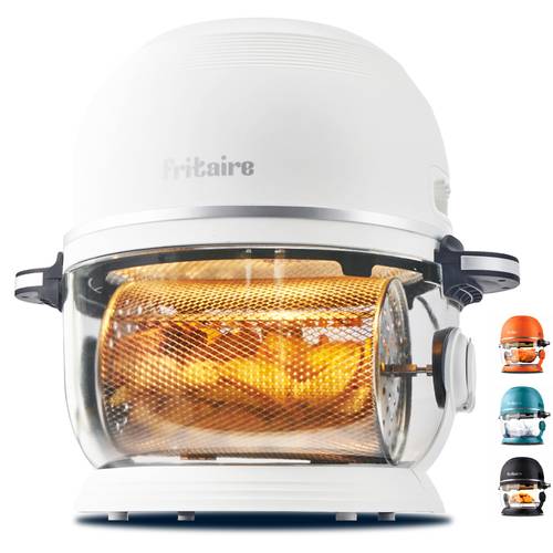Fritaire 11462 Heißluft-Fritteuse BPA-frei Weiß