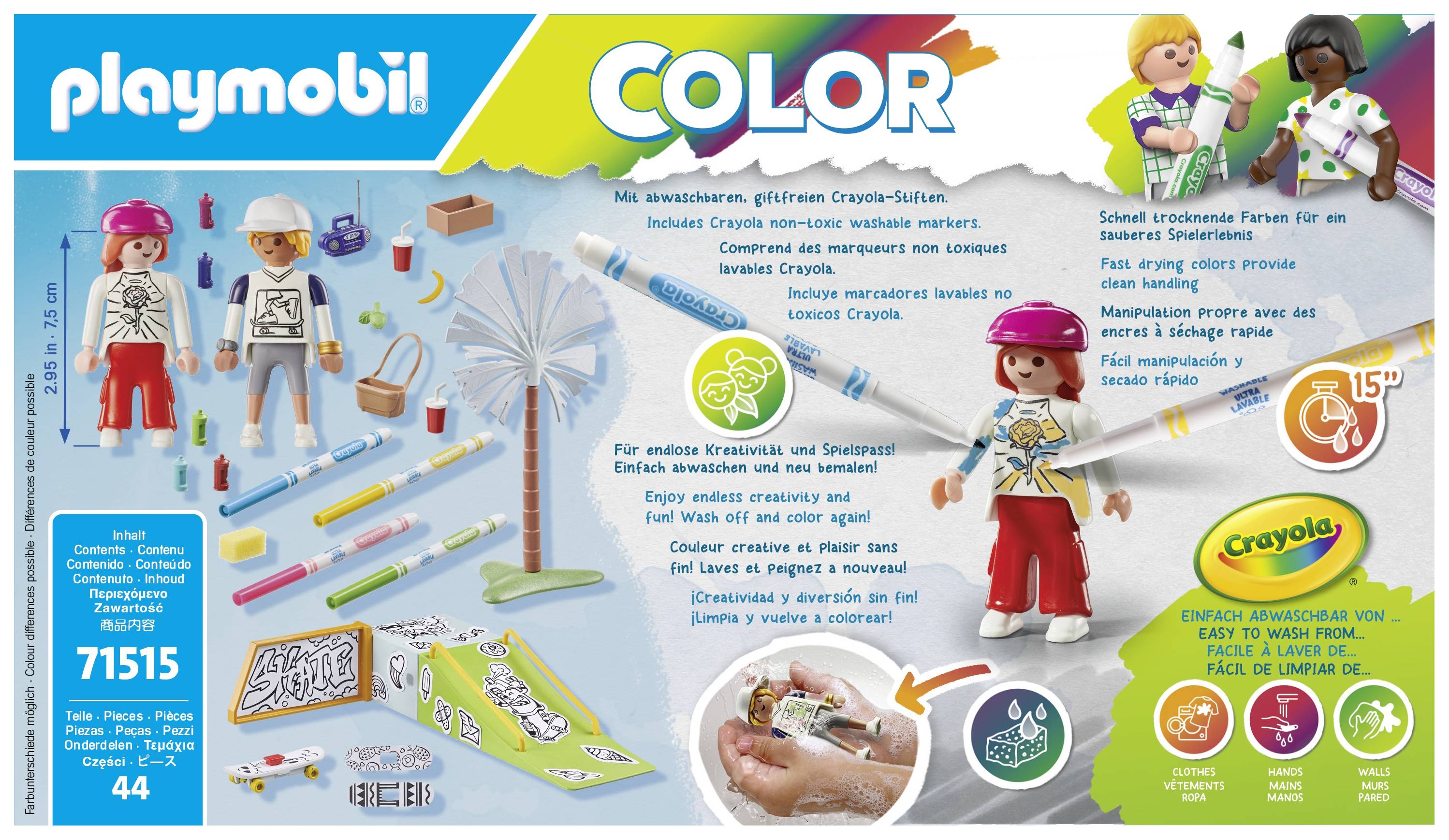 Playmobil® Color Skatepark 71515