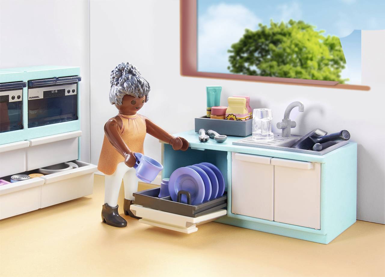 Playmobil® My Life Küche mit Essplatz 71608