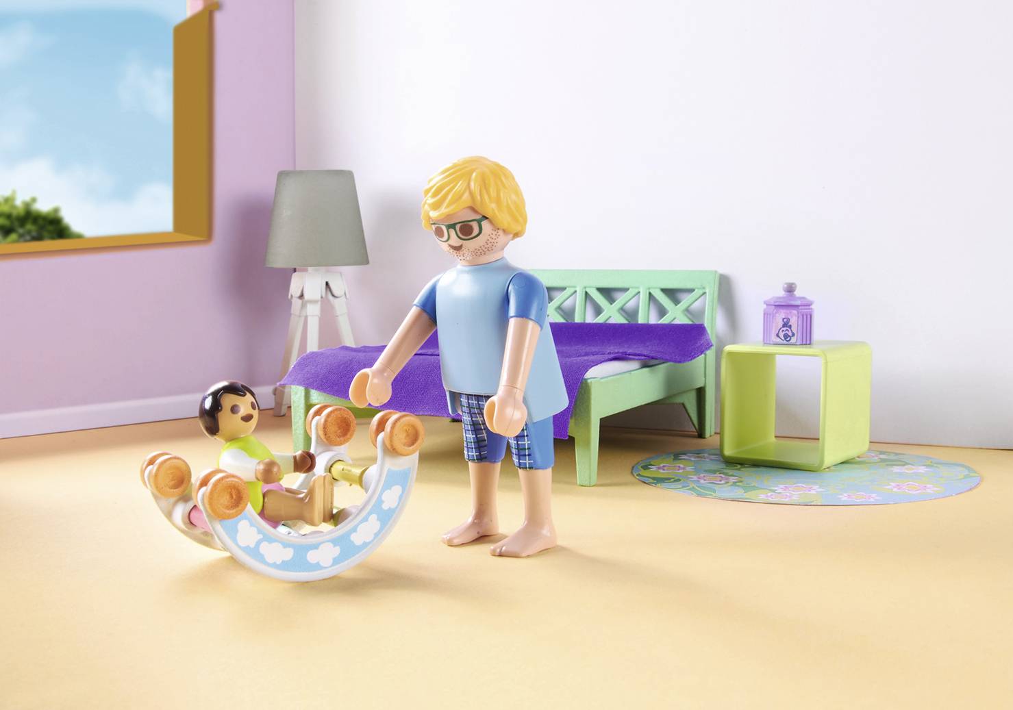 Playmobil® My Life Schlafzimmer mit Babyspielecke 71609