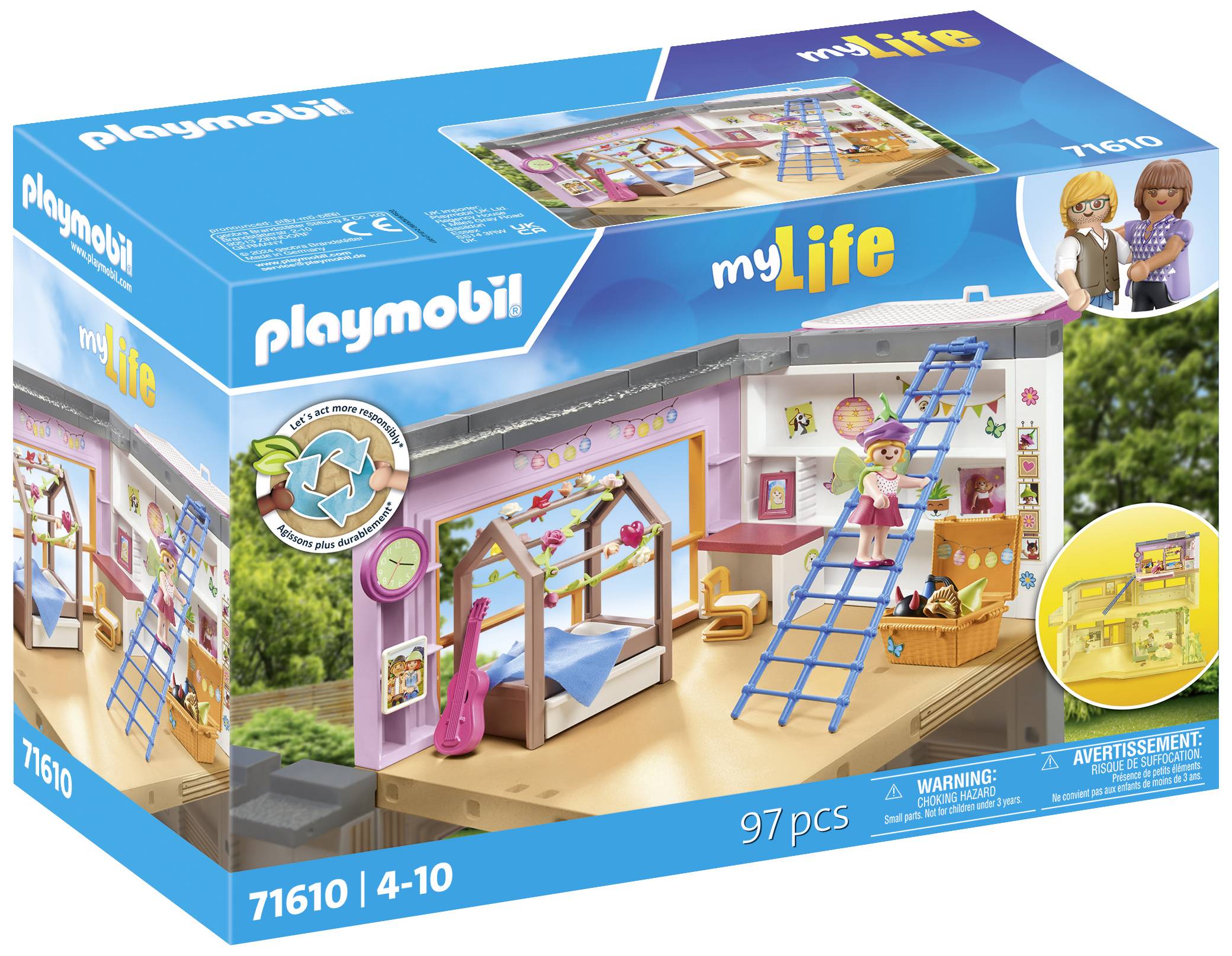Playmobil® My Life Kinderzimmer 71610