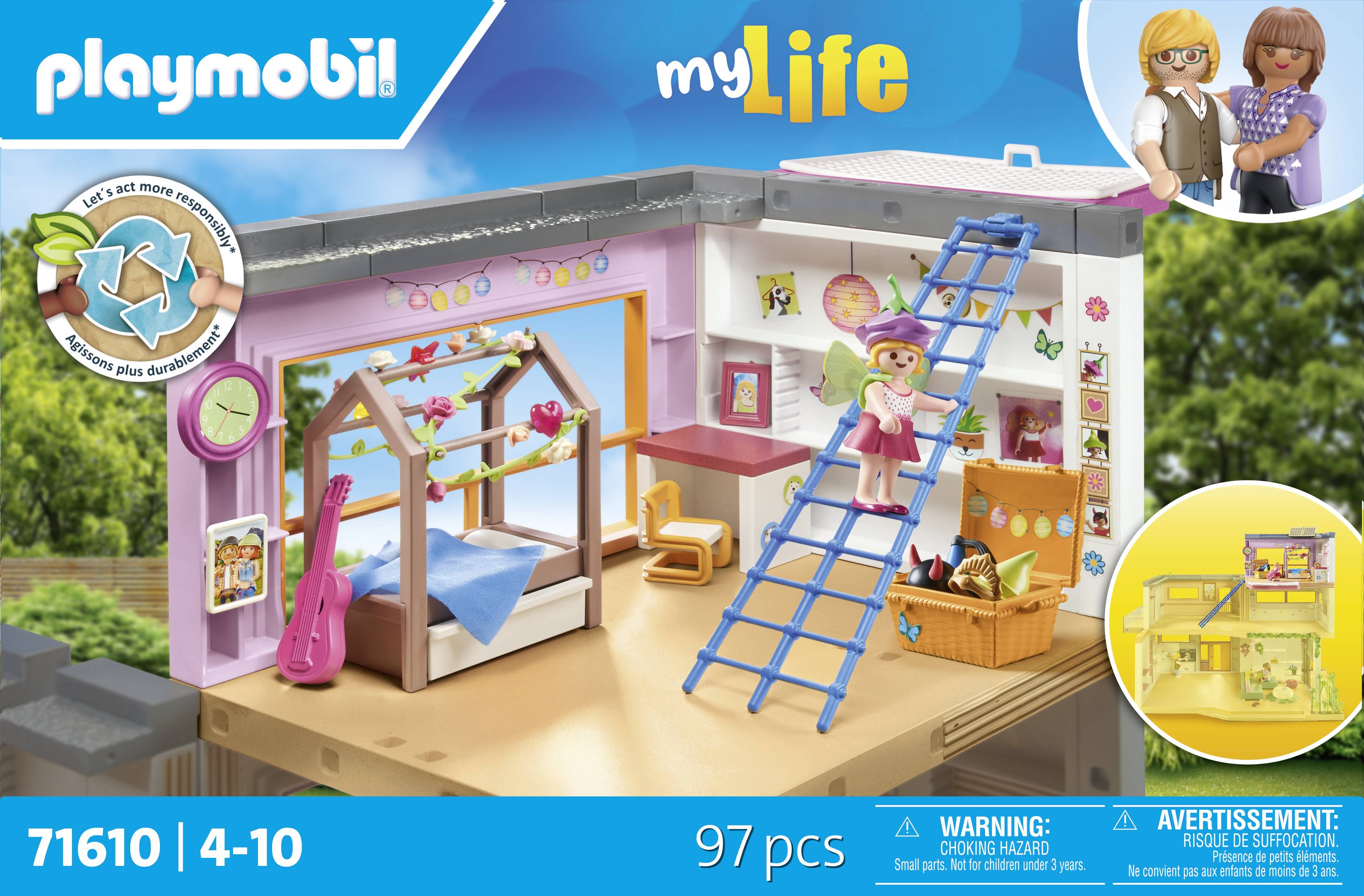 Playmobil® My Life Kinderzimmer 71610