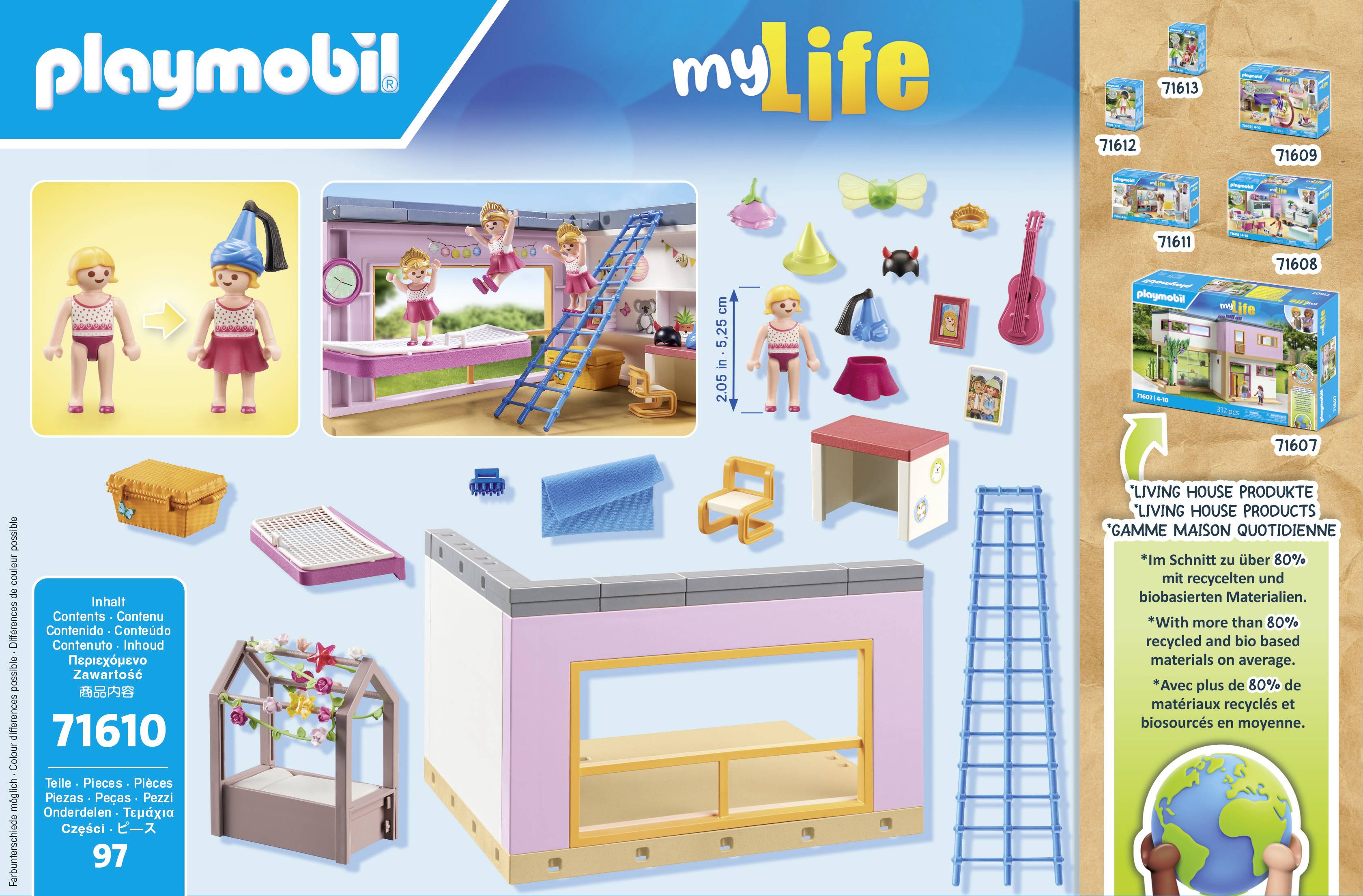 Playmobil® My Life Kinderzimmer 71610