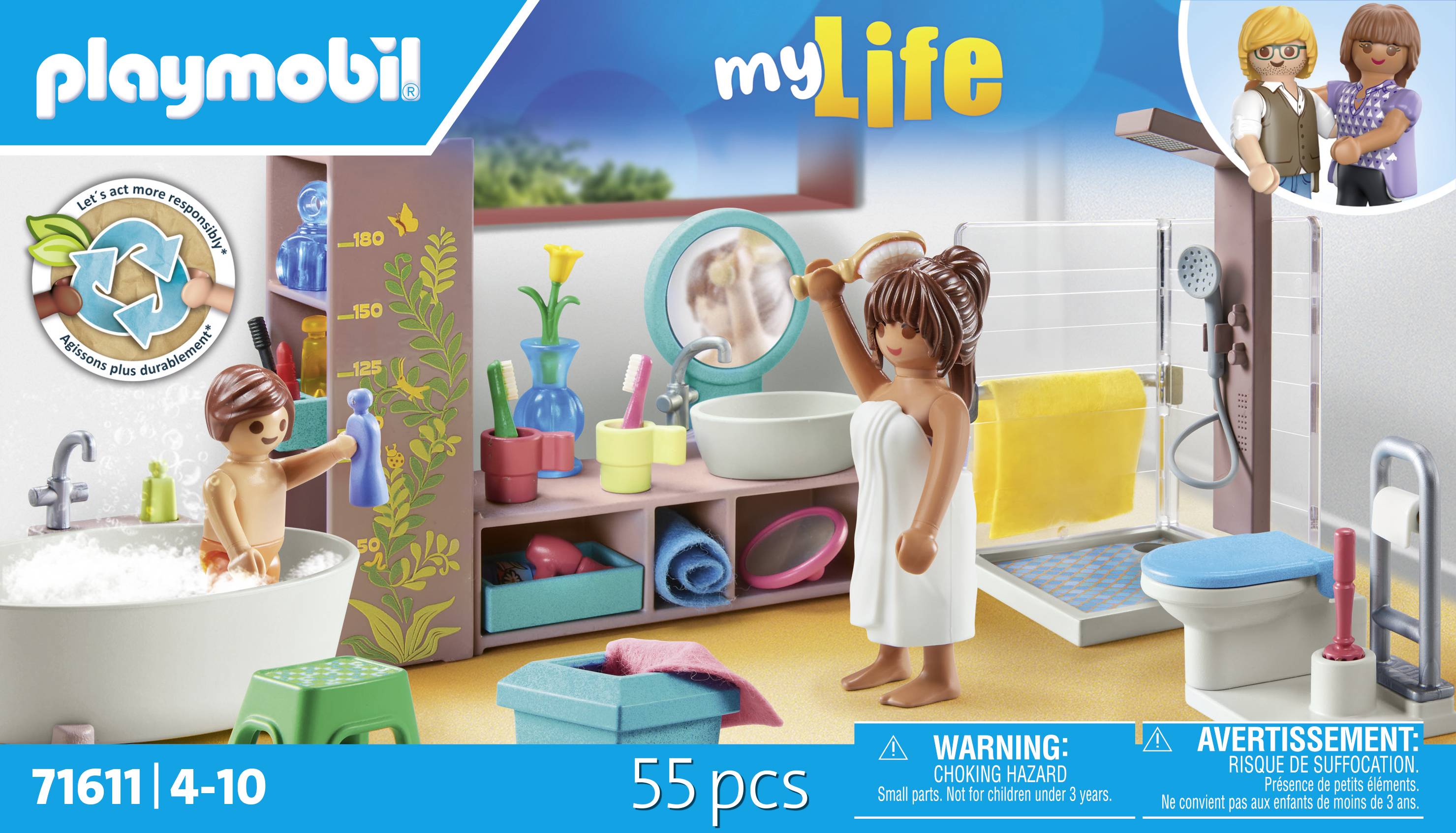 Playmobil® My Life Badezimmer 71611