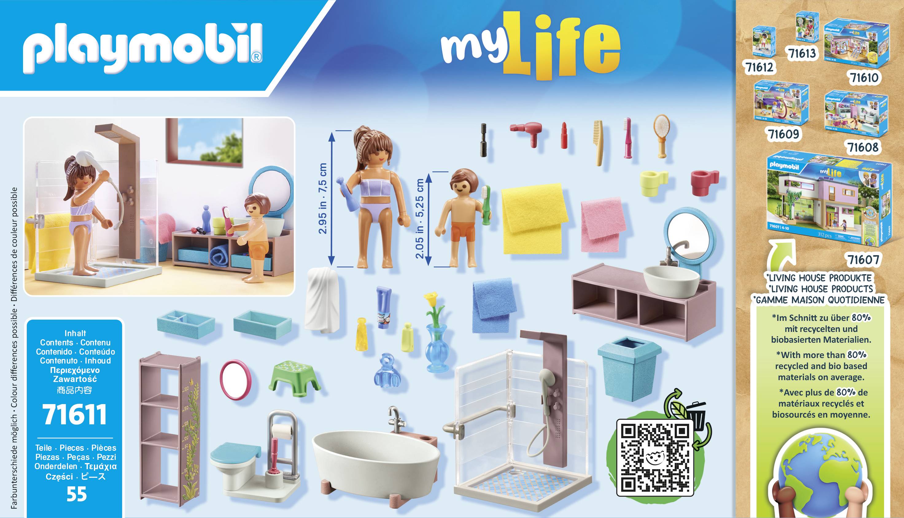 Playmobil® My Life Badezimmer 71611