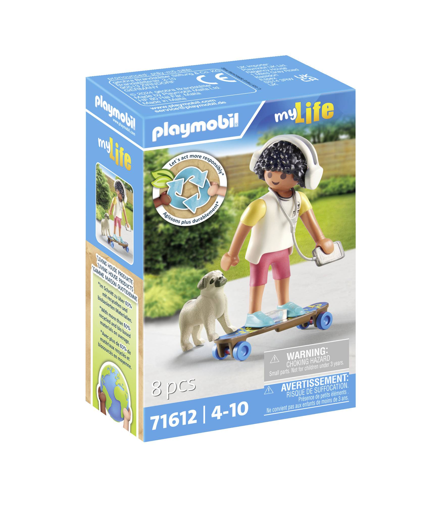 Playmobil® My Life Junge mit Hund 71612
