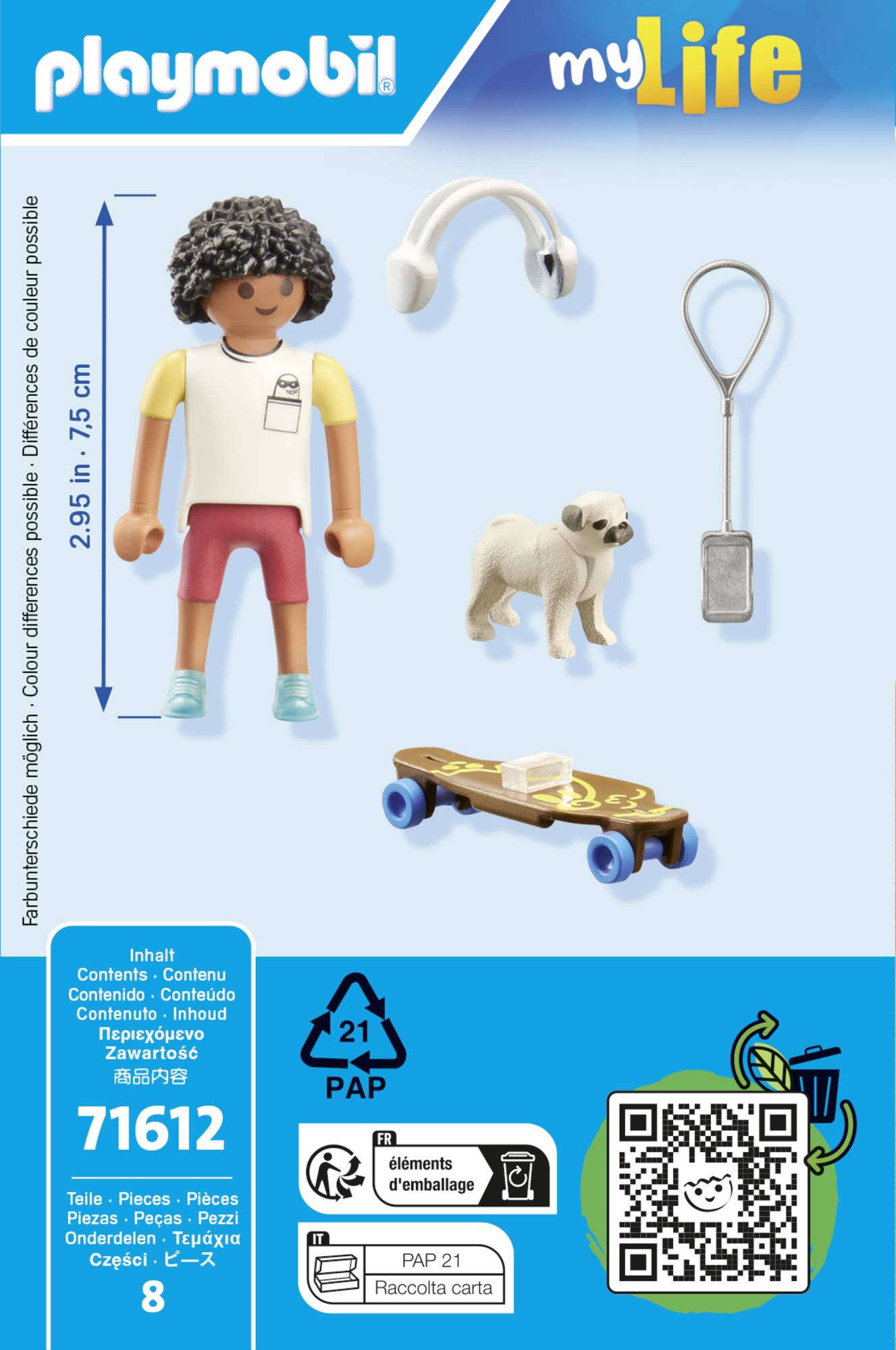 Playmobil® My Life Junge mit Hund 71612