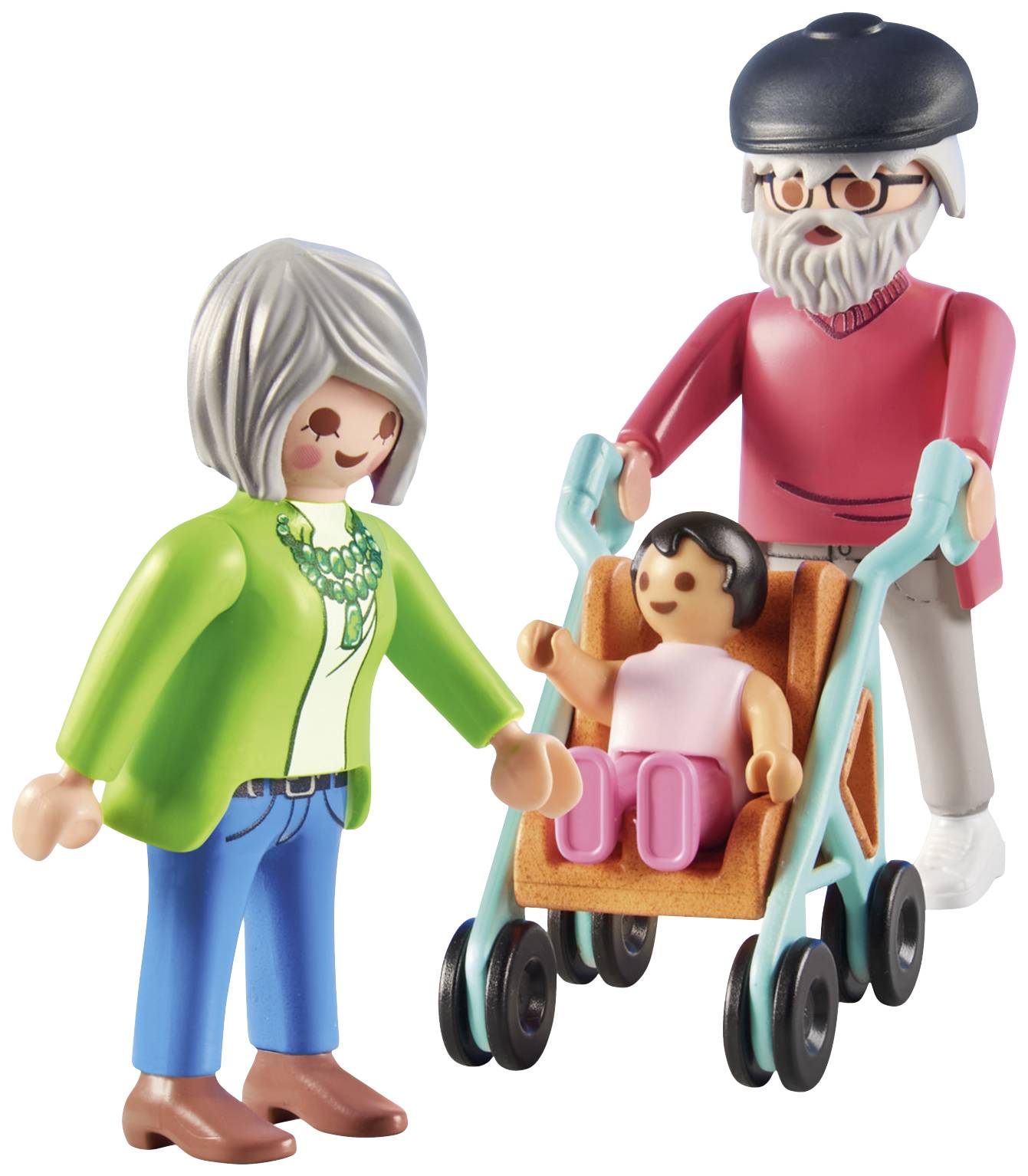 Playmobil® My Life Großeltern mit Baby 71613