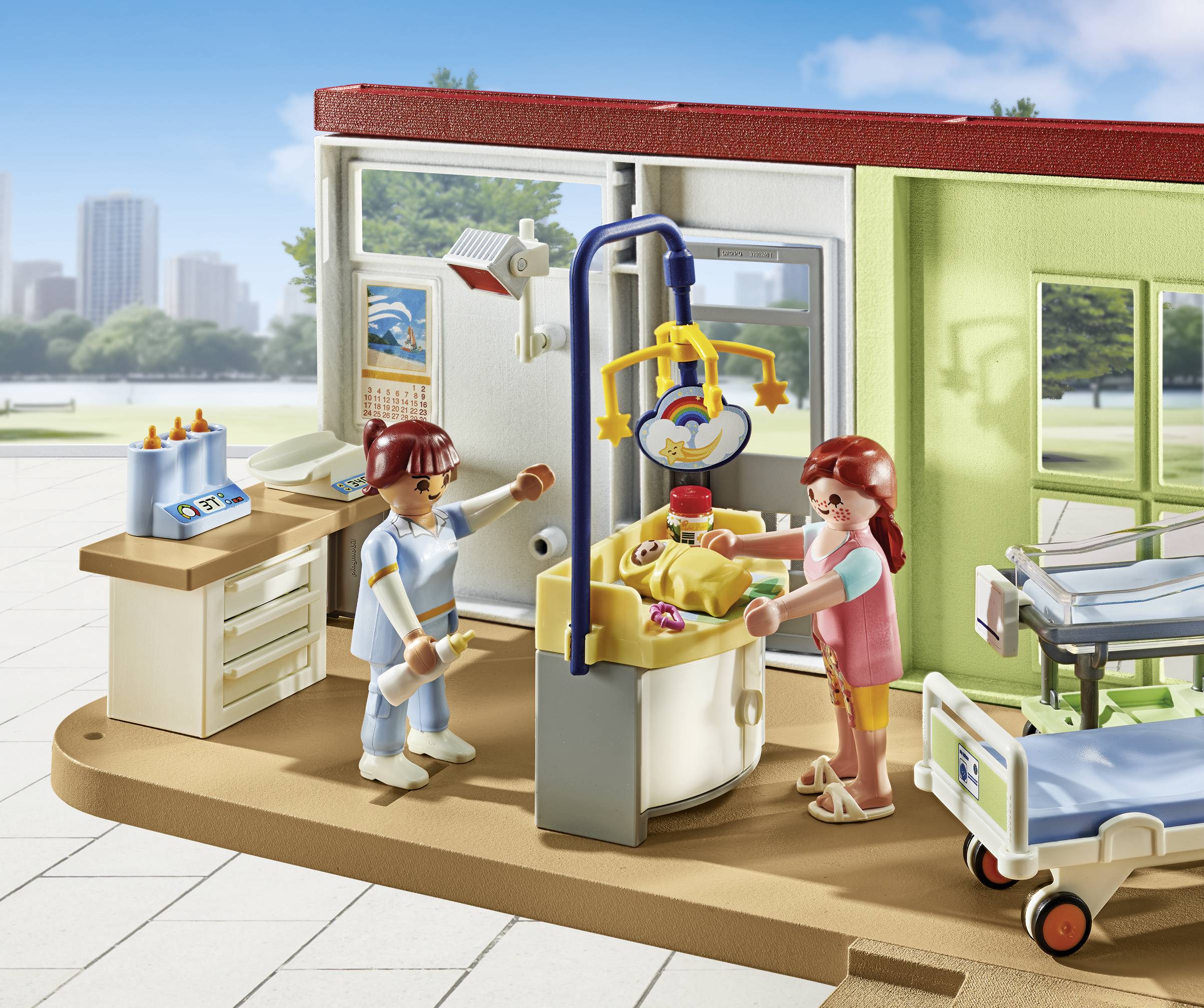 Playmobil® ACT!ON HEROES Entbindungsstation 71616