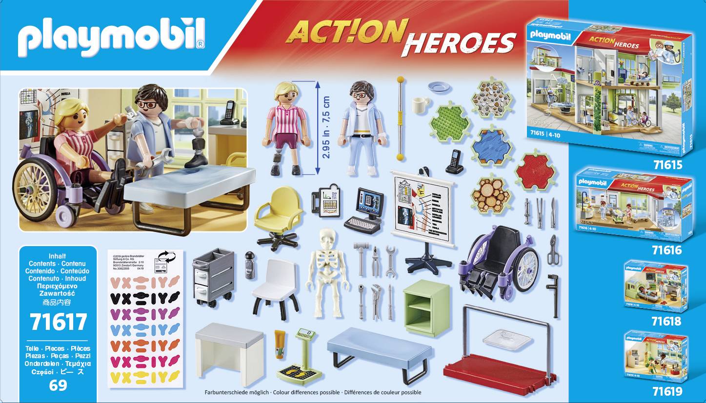 Playmobil® ACT!ON HEROES Orthopädie 71617