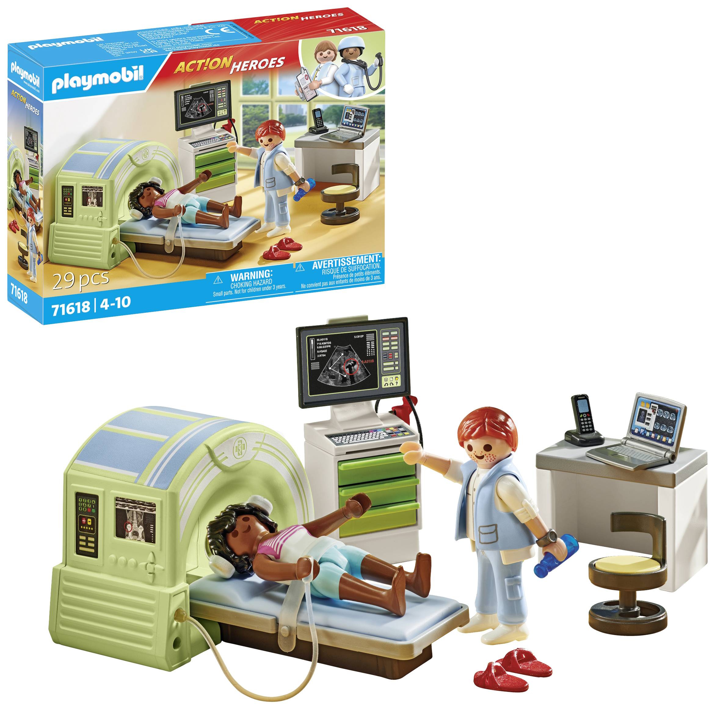 Playmobil® ACT!ON HEROES MRT mit Patient 71618