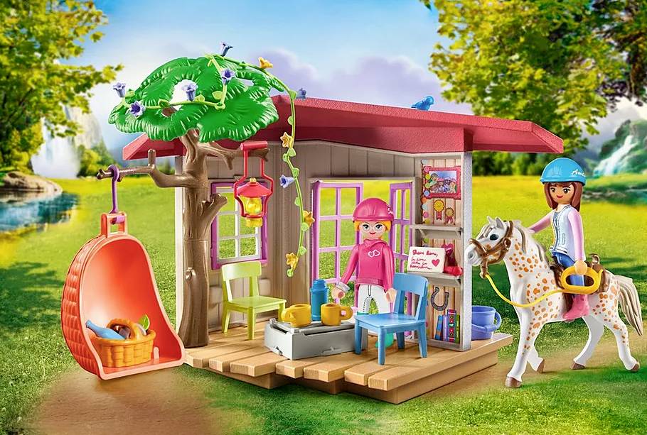 Playmobil® Horses of Waterfall Geheimes Clubhaus für Pferdefans 71638