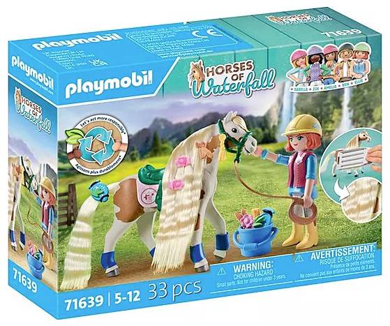 Playmobil® Horses of Waterfall Ellie & Pferd mit Kreppeisen 71639